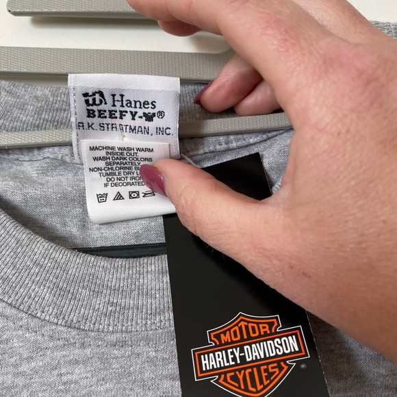 Vintage 2004 Harley Davidson Bob’s Fond du Lac, Wisconsin James Bugs Beefy LW - Picture 6 of 7